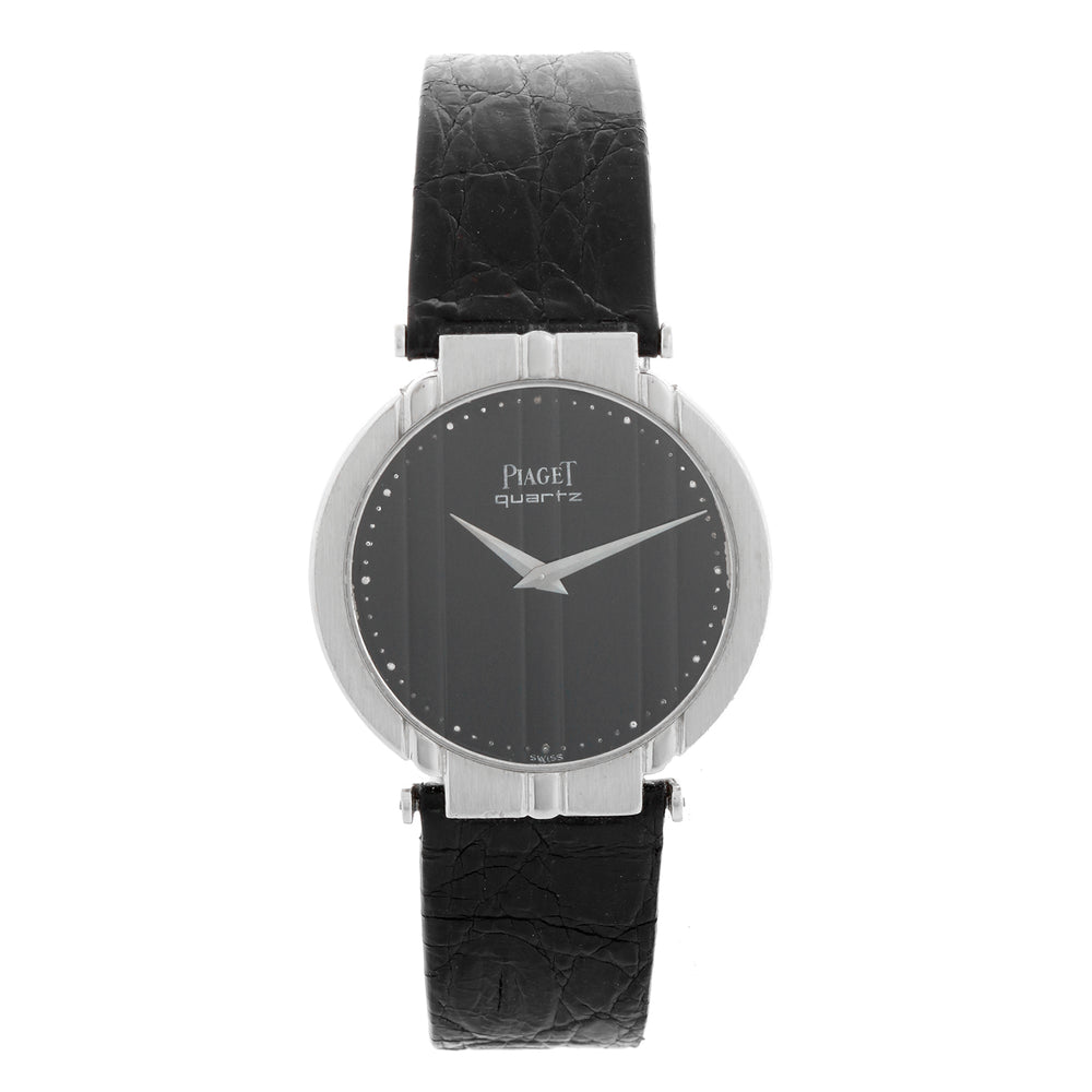 Piaget White Gold Men's Polo Dress Watch Ref. 7673