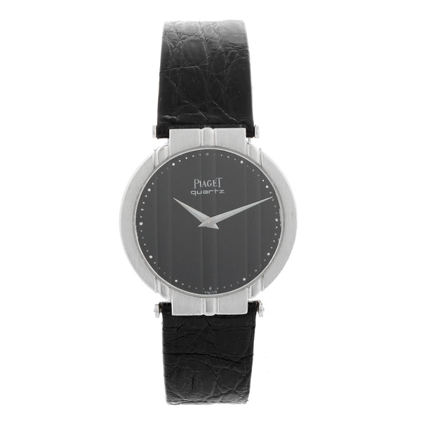 Piaget White Gold Men's Polo Dress Watch Ref. 7673