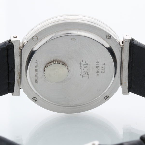 Piaget White Gold Men's Polo Dress Watch Ref. 7673