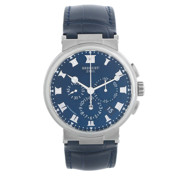 Breguet Marine Titanium Chronograph Men's Watch 5527TI/Y1/9WV