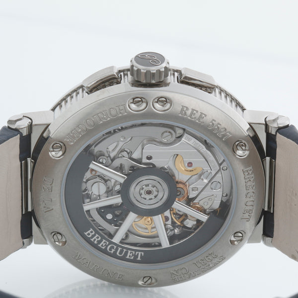 Breguet Marine Titanium Chronograph Men's Watch 5527TI/Y1/9WV