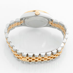 Rolex Datejust Midsize 31mm Steel & Gold Diamond Bezel 178383