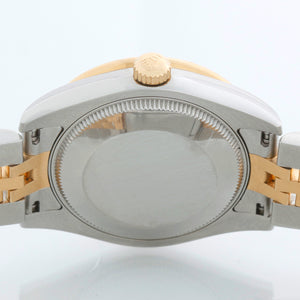 Rolex Datejust Midsize 31mm Steel & Gold Diamond Bezel 178383