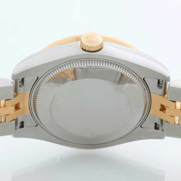 Rolex Datejust Midsize 31mm Steel & Gold Diamond Bezel 178383
