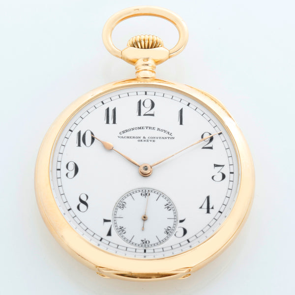 Vacheron Constantin Chronometre Royal 18k Yellow Gold Pocket Watch