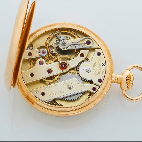 Vacheron Constantin Chronometre Royal 18k Yellow Gold Pocket Watch