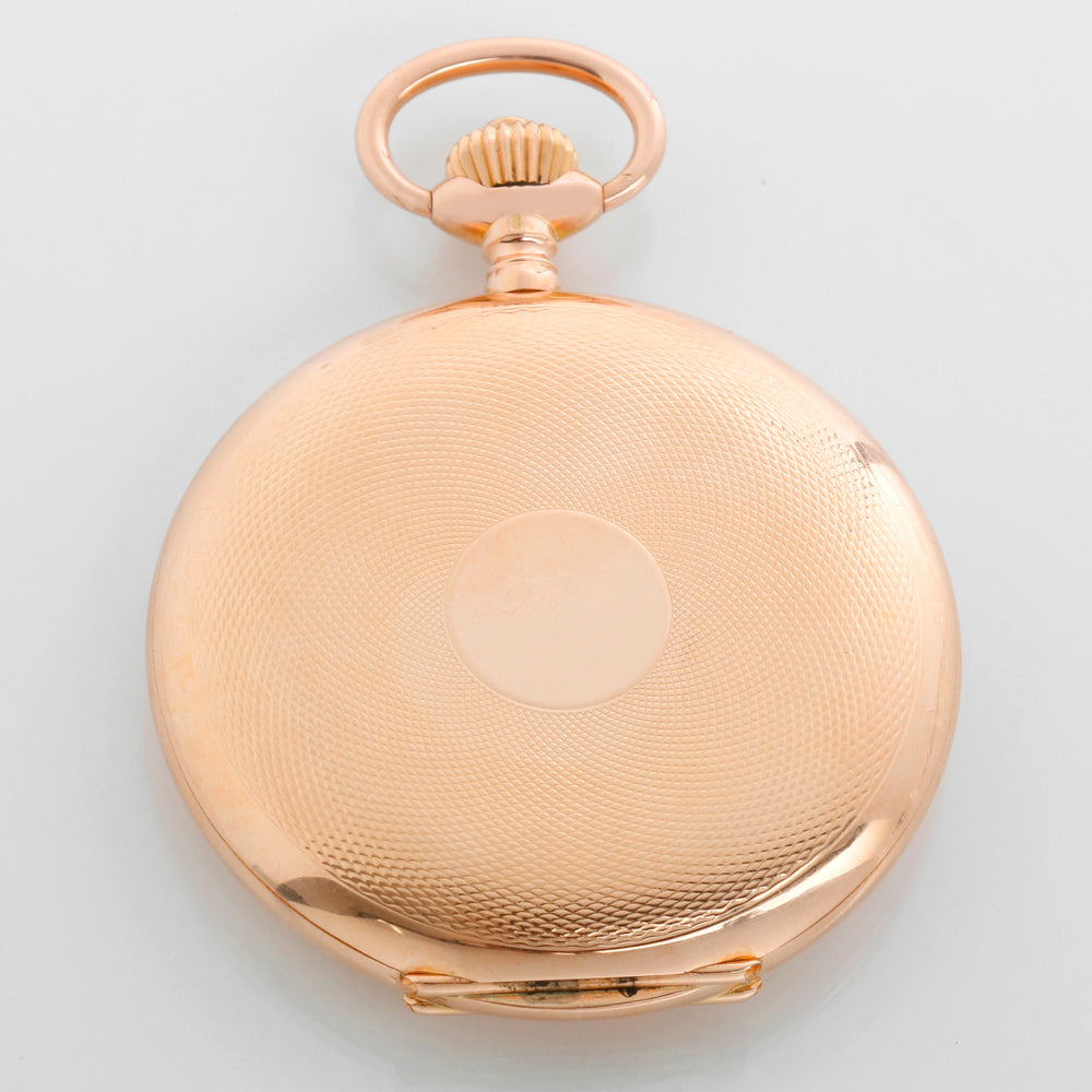 IWC 14k Gold Pocket Men's Hunting Case Antique Pocket Watch