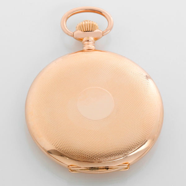 IWC 14k Gold Pocket Men's Hunting Case Antique Pocket Watch