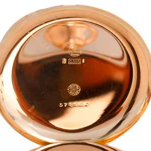 IWC 14k Gold Pocket Men's Hunting Case Antique Pocket Watch