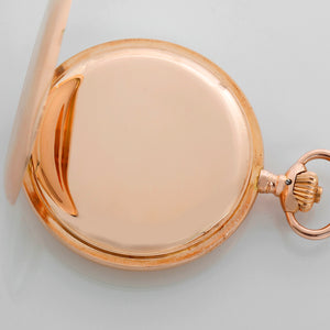 IWC 14k Gold Pocket Men's Hunting Case Antique Pocket Watch