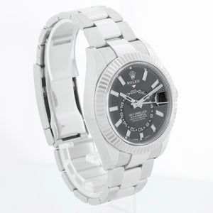 Rolex Sky-Dweller Stainless Steel Black Dial 326934
