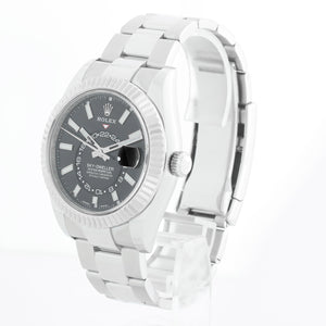 Rolex Sky-Dweller Stainless Steel Black Dial 326934