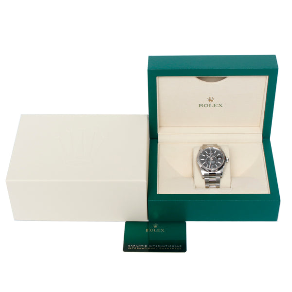 Rolex Sky-Dweller Stainless Steel Black Dial 326934