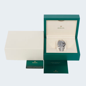 Rolex Sky-Dweller Stainless Steel Black Dial Jubilee 326934