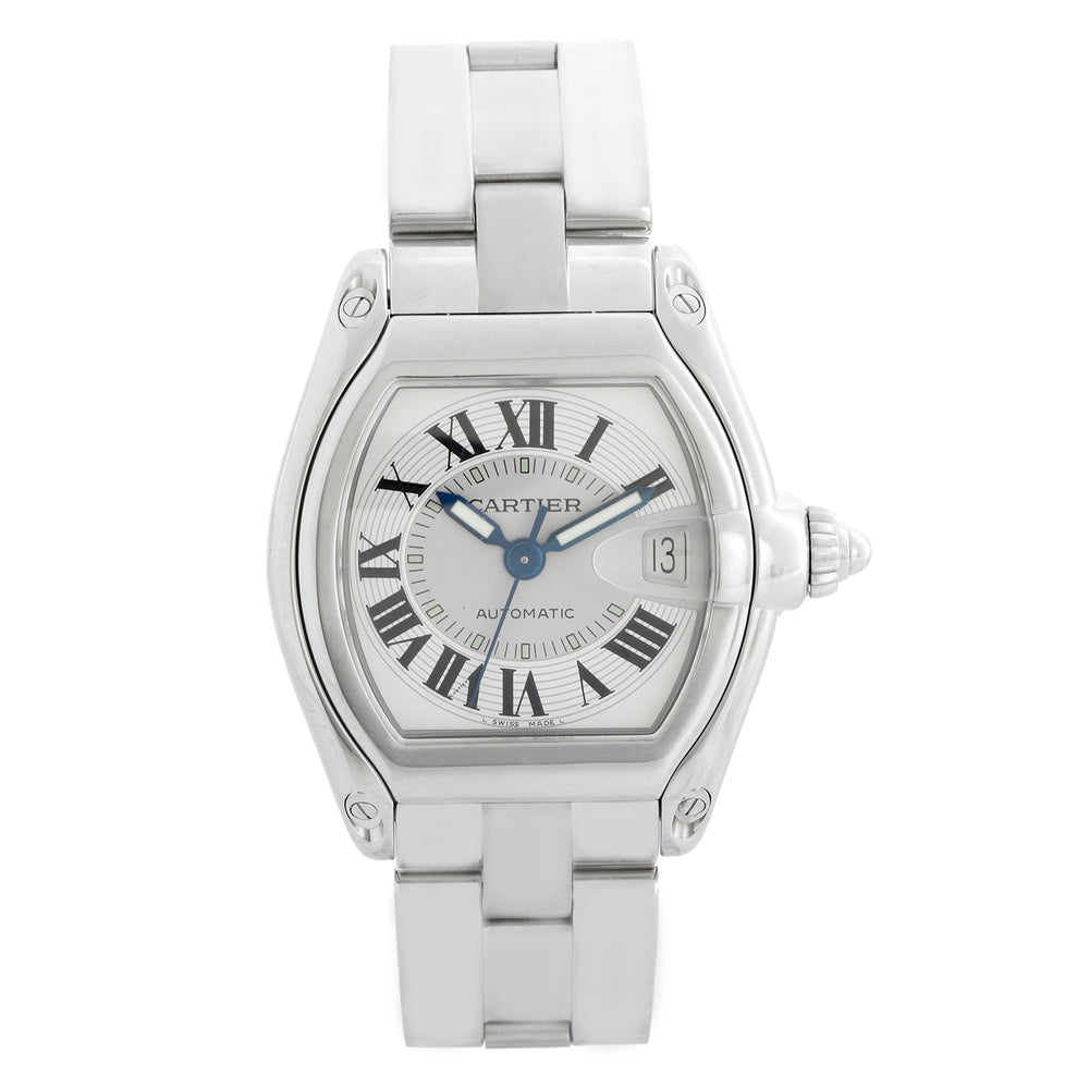 Cartier Roadster Men's Steel Watch W62025V3 (or CRW62025V3) 2510