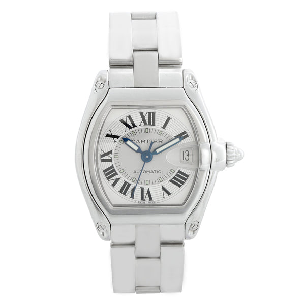 Cartier Roadster Men's Steel Watch W62025V3 (or CRW62025V3) 2510