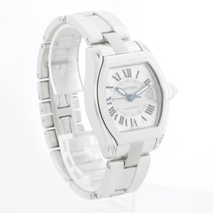Cartier Roadster Men's Steel Watch W62025V3 (or CRW62025V3) 2510