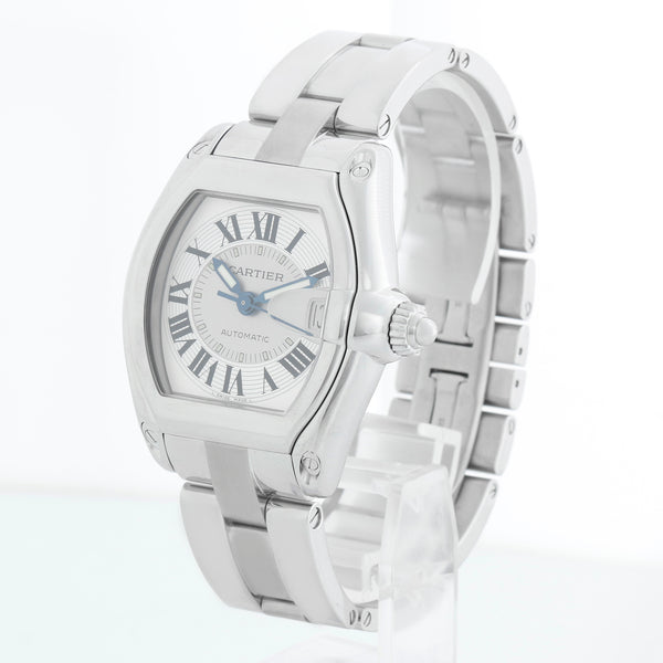 Cartier Roadster Men's Steel Watch W62025V3 (or CRW62025V3) 2510