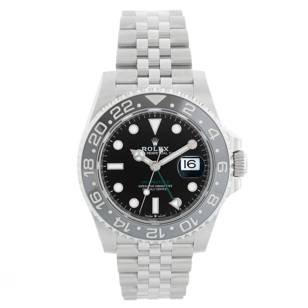 Rolex GMT - Master II 126710 GRNR Stainless Steel Men's Watch " Bruce Wayne "