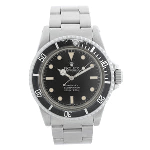 Vintage Rolex Submariner Tiffany " Spider " Dial Men's Automatic Watch 5513