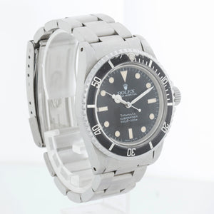 Vintage Rolex Submariner Tiffany " Spider " Dial Men's Automatic Watch 5513