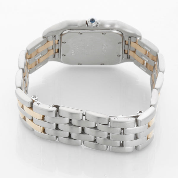 Cartier Midsize 2-Row Panther 2-Tone Steel & Gold Watch W25027B8