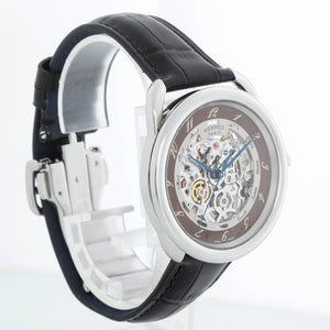 Hermes Arceau Squelette Automatic Stainless Steel Watch AR6.710A