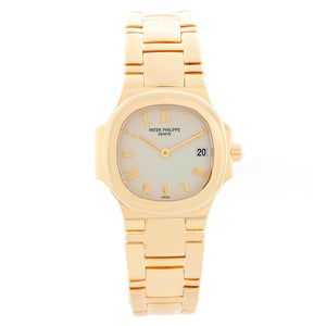 Patek Philippe Nautilus Ladies 18k Yellow Gold Watch Ref 4700/51J