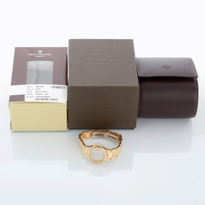 Patek Philippe Nautilus Ladies 18k Yellow Gold Watch Ref 4700/51J