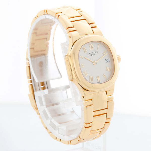 Patek Philippe Nautilus Ladies 18k Yellow Gold Watch Ref 4700/51J