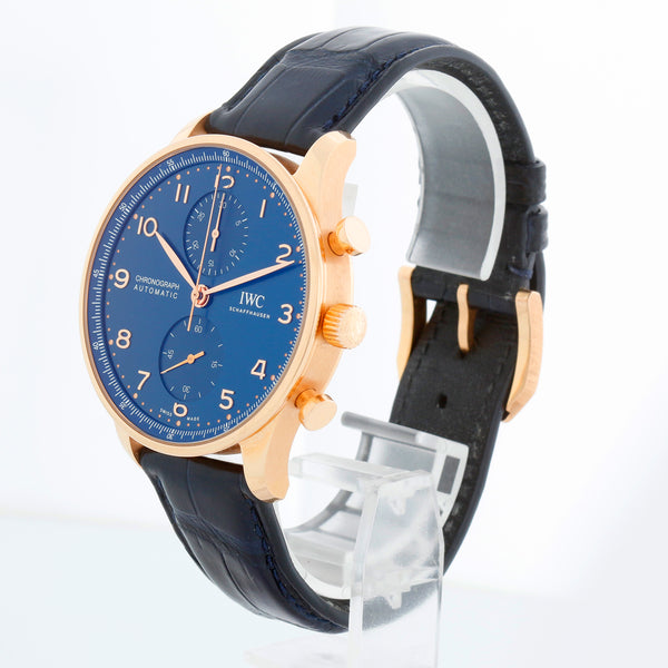IWC Portuguese Chronograph Boutique Edition 41 Mm Portugieser Men's Rose Gold Watch IW371614