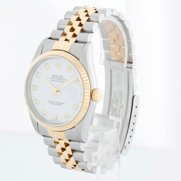 Rolex Datejust Men's 2-Tone Watch 16233