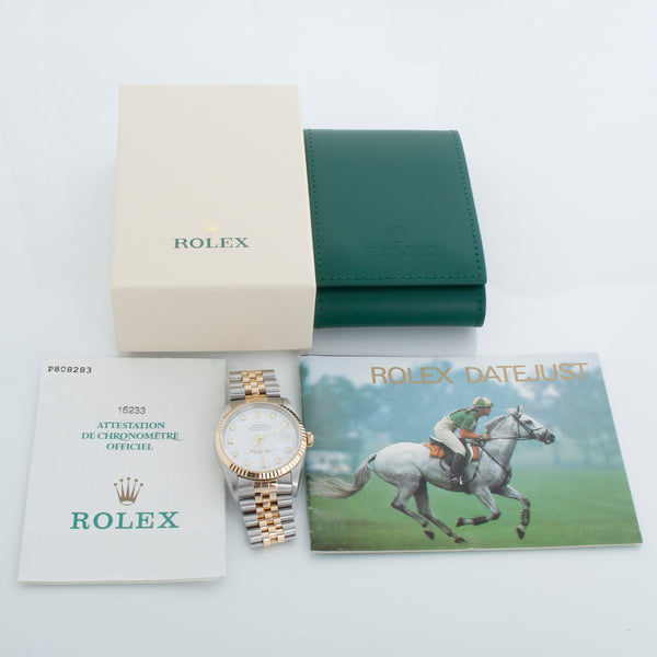 Rolex Datejust Men's 2-Tone Watch 16233