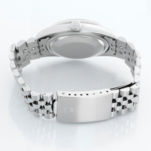 Rolex Datejust Men's Stainless Steel Watch 16234 Grey Tapestry