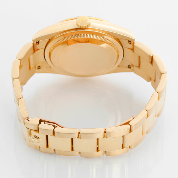 Rolex President Day-Date Men's Watch 118238 Champagne Wave Dial – Image 5