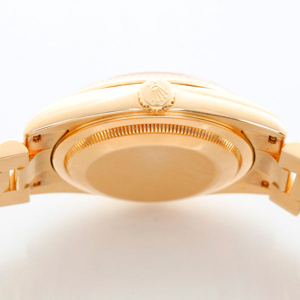 Rolex Day-Date President 18K Yellow Gold Mother of Pearl Dial Watch 118238