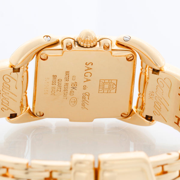 Tabbah Saga Of Tabbah 18K Yellow Gold Ladies Watch