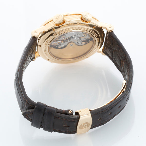 Breguet Classique Le Réveil du Tsar Alarm Dual Time 18k Yellow Gold Men's Watch 5707 BA (5707BA/12/9)