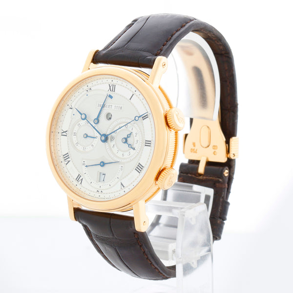 Breguet Classique Le Réveil du Tsar Alarm Dual Time 18k Yellow Gold Men's Watch 5707 BA (5707BA/12/9)