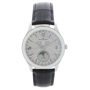 Jaeger-LeCoultre Master Calendar Men's Meteorite Stainless Steel Watch Q1558421 176.8.12.S