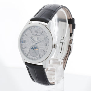 Jaeger-LeCoultre Master Calendar Men's Meteorite Stainless Steel Watch Q1558421 176.8.12.S