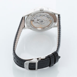 Jaeger-LeCoultre Master Calendar Men's Meteorite Stainless Steel Watch Q1558421 176.8.12.S