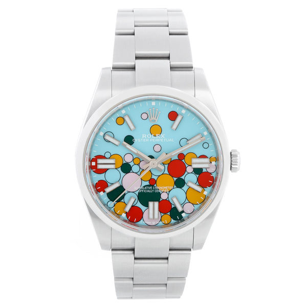 Rolex Oyster Perpetual Men's 41mm Stainless Steel 124300