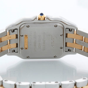 New Style Cartier Panthere 2-Tone 2-Row Medium Watch W2PN0007