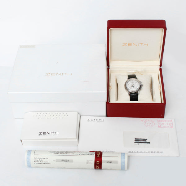 Zenith El Primero Chronomaster Men's Stainless Steel Watch 01.0240.410