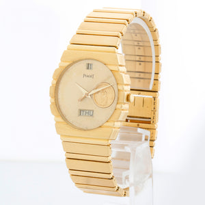 Piaget Polo Yellow Gold Watch with Day & Date Men's Watch  15562 C701