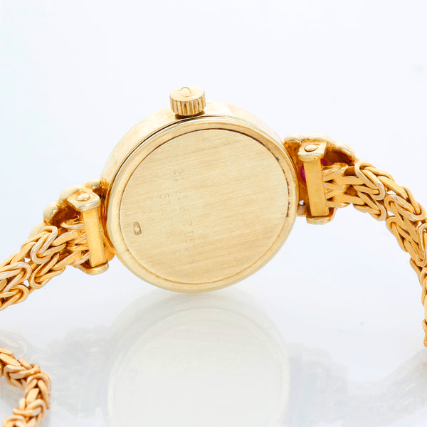 Concord 14K Yellow Gold Diamond and Ruby Ladies Dress Watch