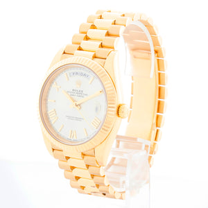 Rolex Day-Date 40 President 18k Yellow Gold Men's 40mm Watch 228238