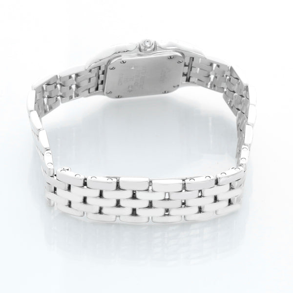Cartier 18K White Gold Panther Ladies Diamond Watch 1660 WF3141B9