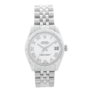 Rolex Datejust Midsize Ladies Steel Watch 178344